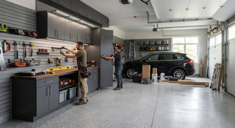 Custom Garage Installation in Houston, TX