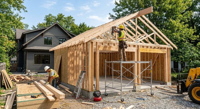 Metal Garage Construction in Conroe, TX