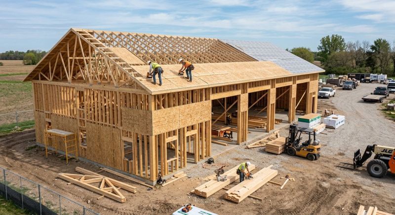 Warehouse Garage Construction in Houston, TX