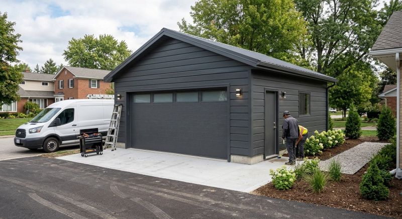 Wood Garage Installation in Las Vegas, NV